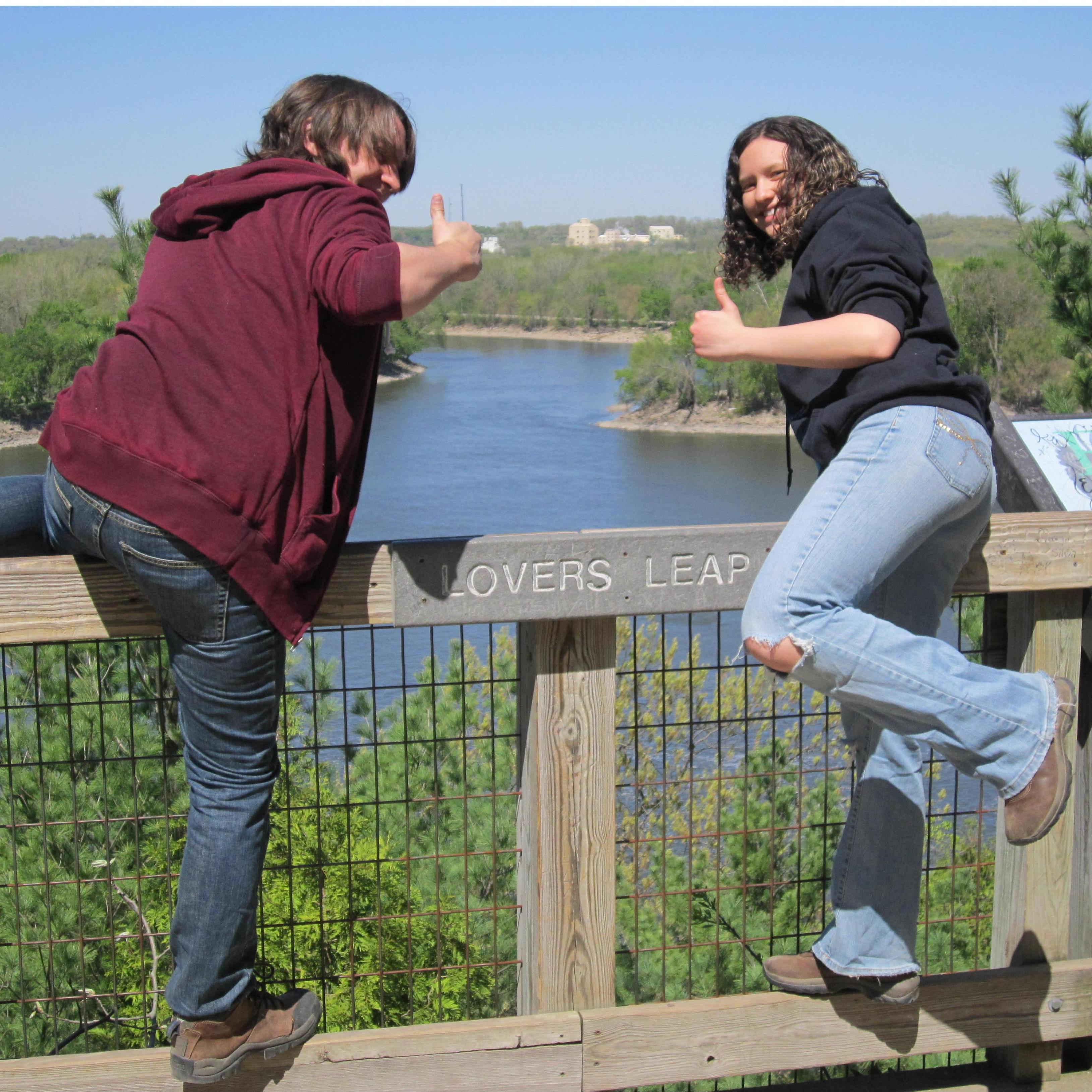 Hiking at Starve Rock 2012