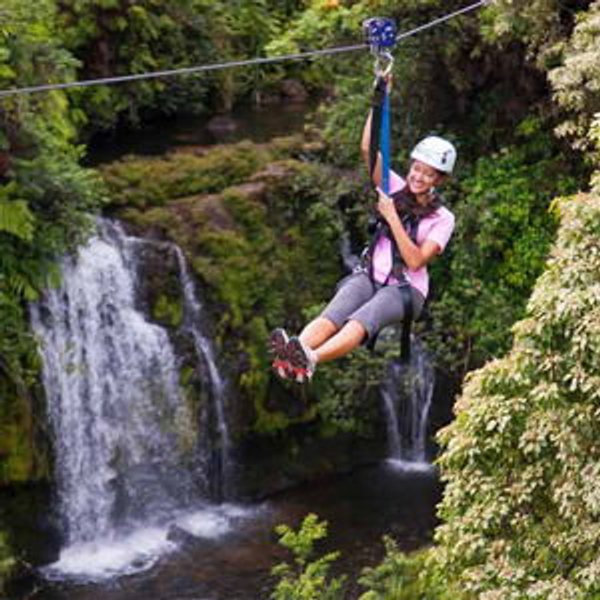 Waterfall Zipline