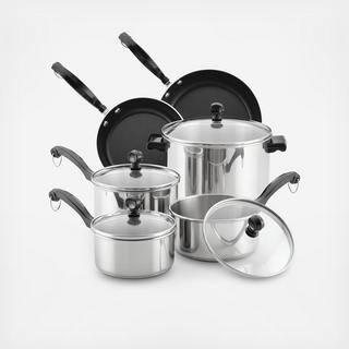 Classic Stainless 12-Piece Cookware Set