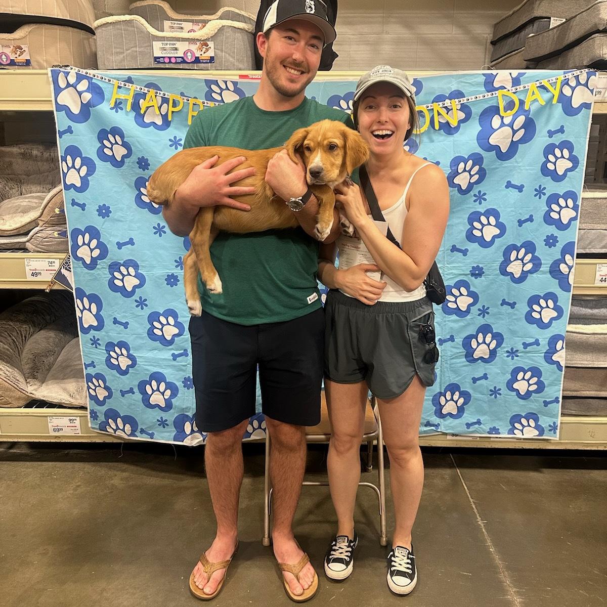 The day we adopted our sweet baby boy!