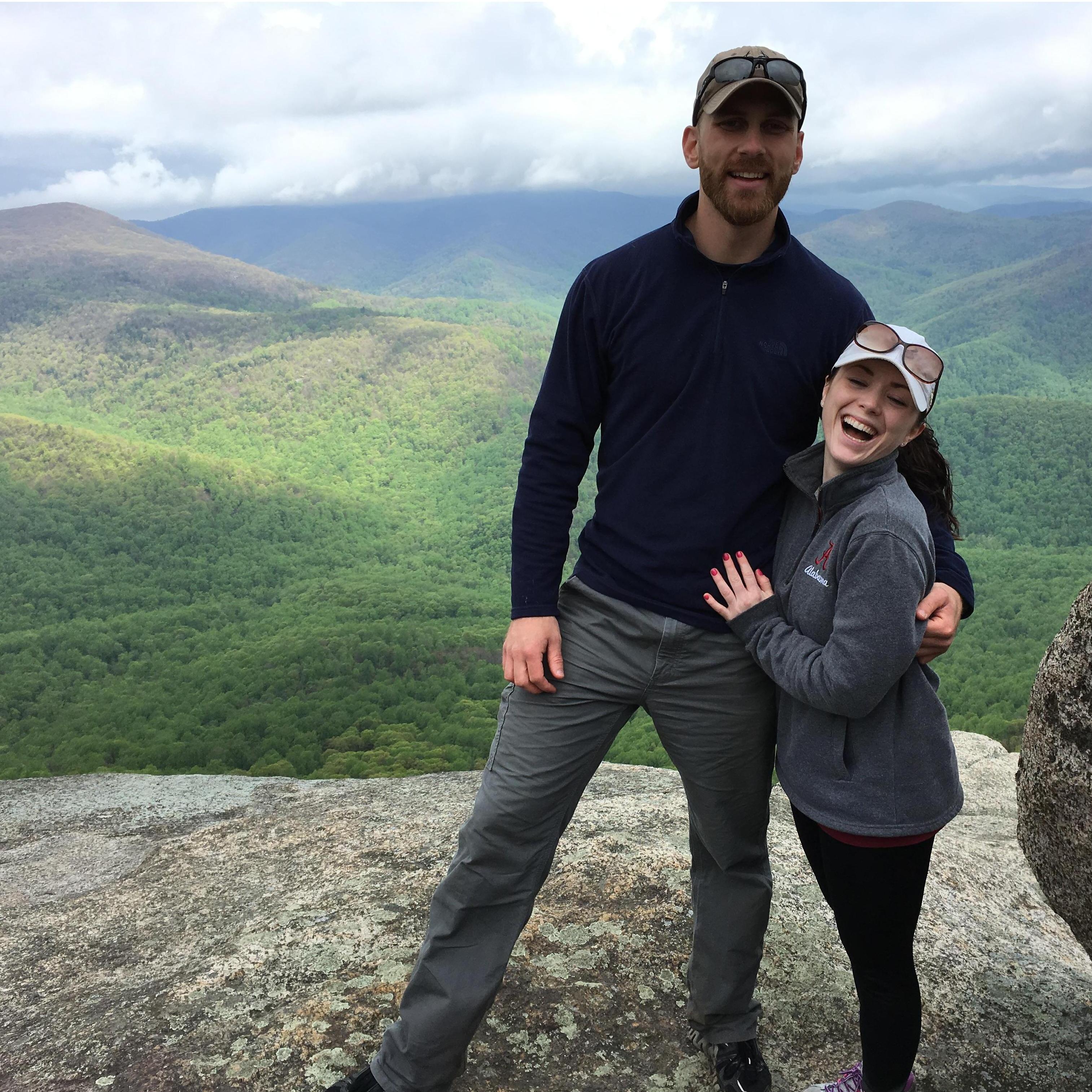 We climbed Old Rag in Shenandoah National Park!