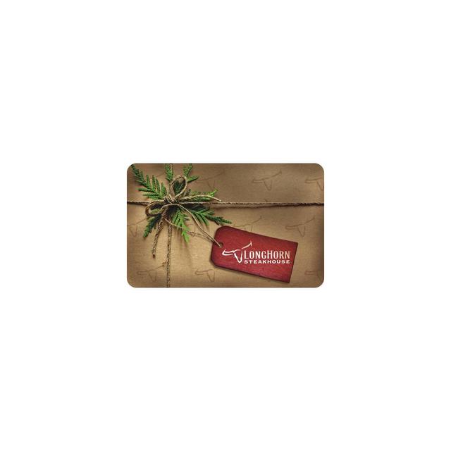 Longhorn Steakhouse Present $25 Gift Card
