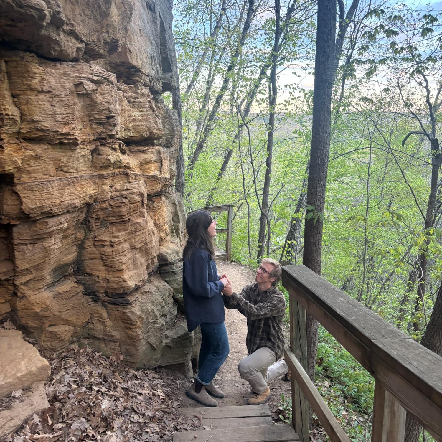 Proposal! May 9th, Taylors Falls, MN.