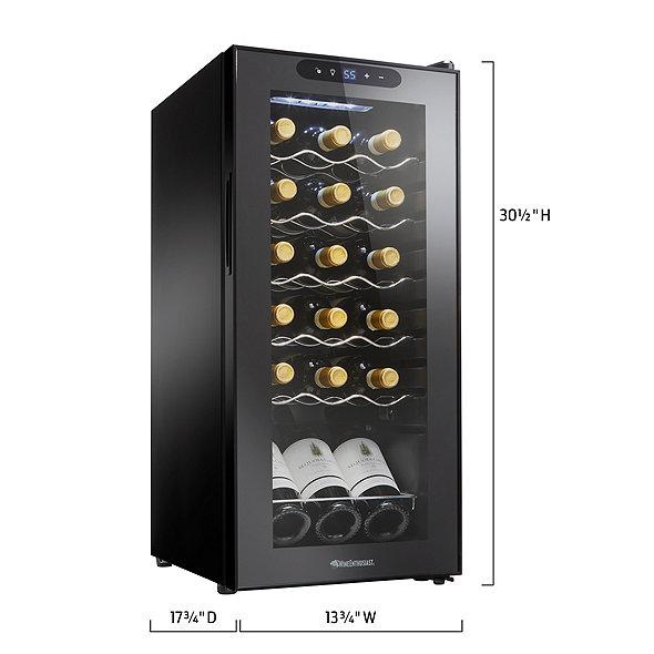 Wine Enthusiast 18-Bottle Compressor Wine Cooler