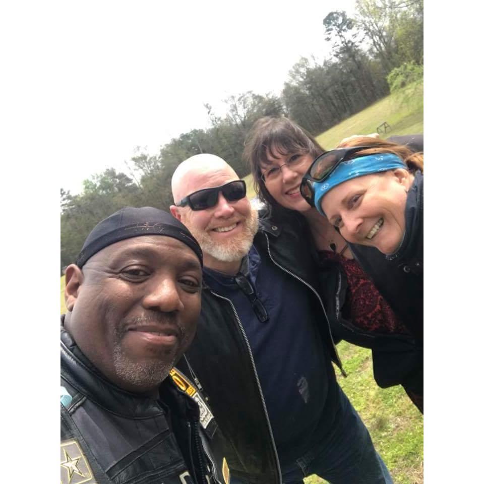 A ride with friends to our wedding venue to check it out
