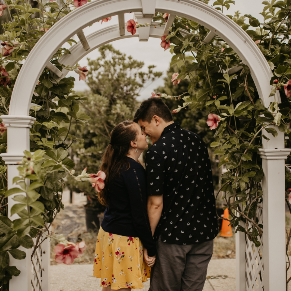 Engagement Photos with Shannon Velie at Rockledge Gardens!