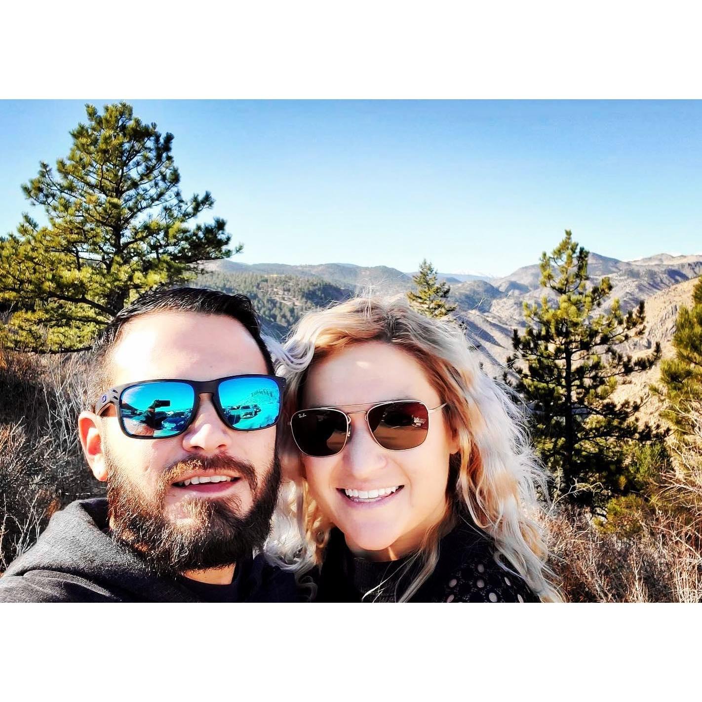 Four year anniversary exploring the Rockies