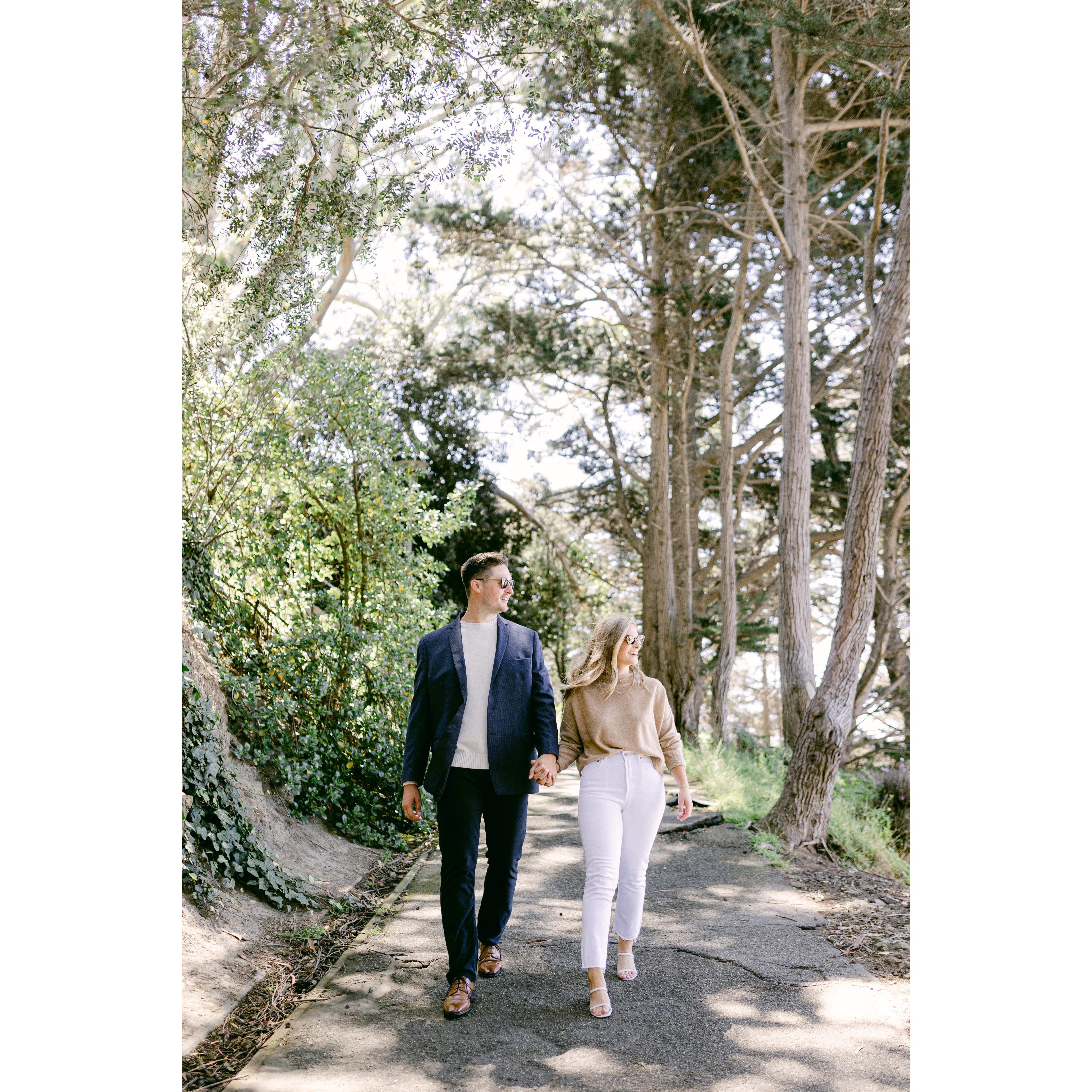 Engagement Photos - streets of North Beach, SF. (Taken: August 2021 / Photography: Mashaida)