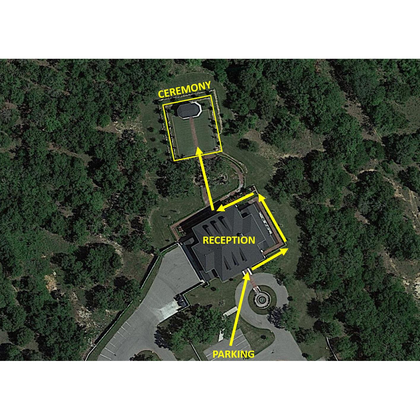 Detailed map of the venue