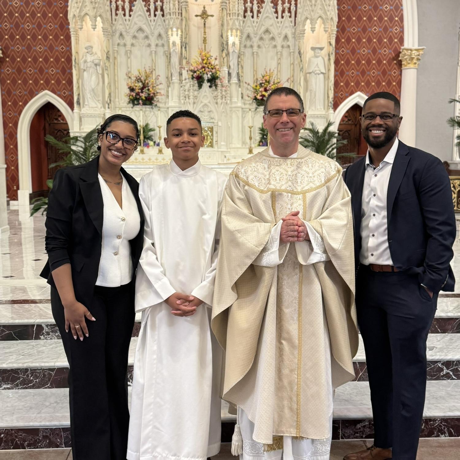 Our son got baptized 🙏🏽
