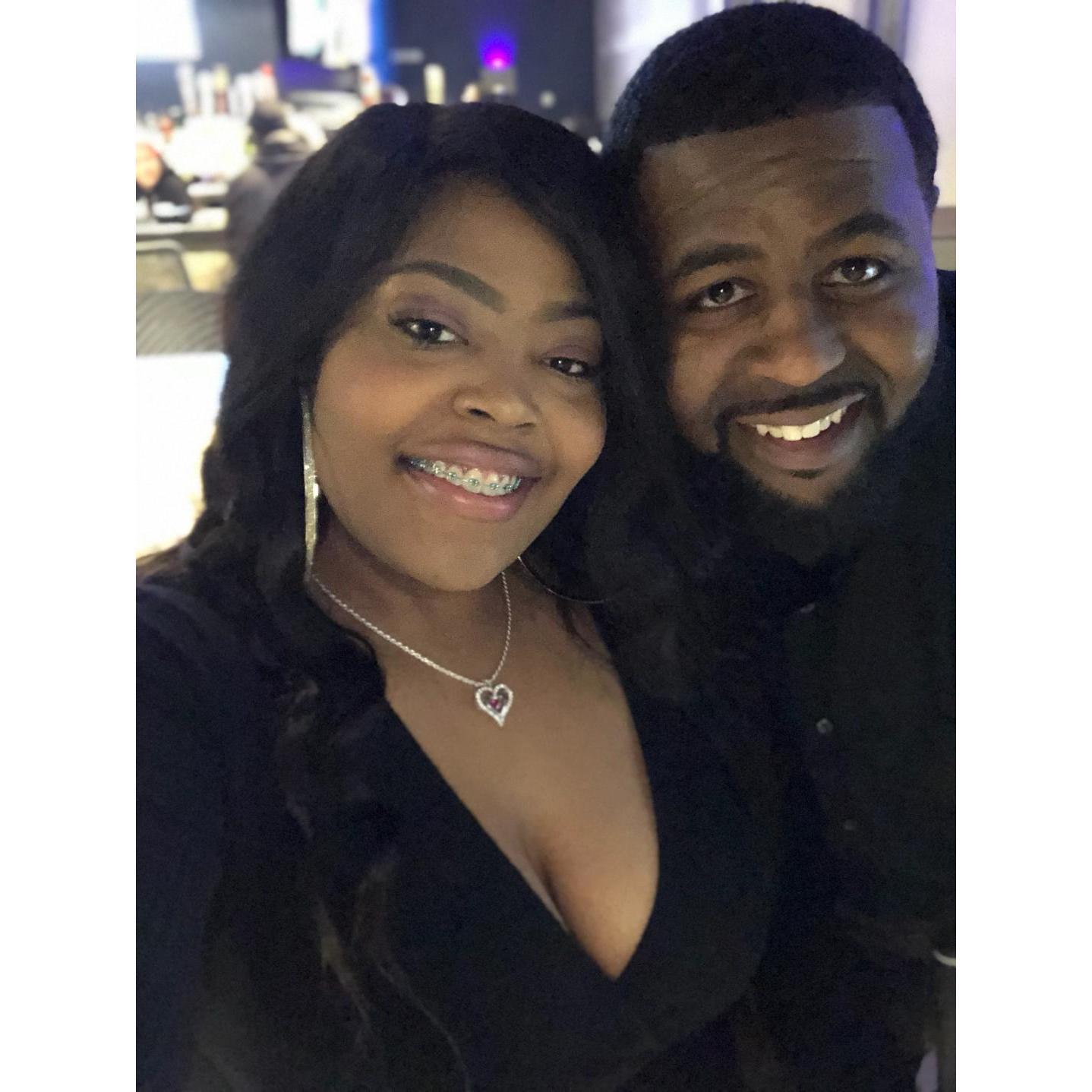 First Valentine's Day together (2019).