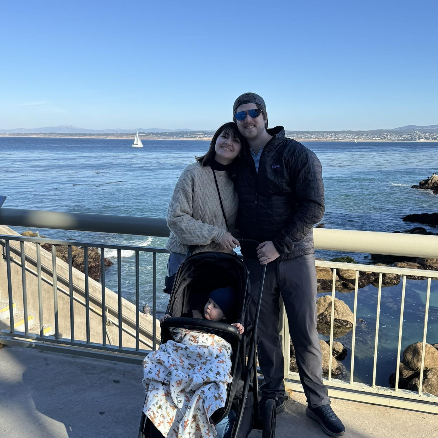 Hanging out with some fishies at the aquarium 🐙