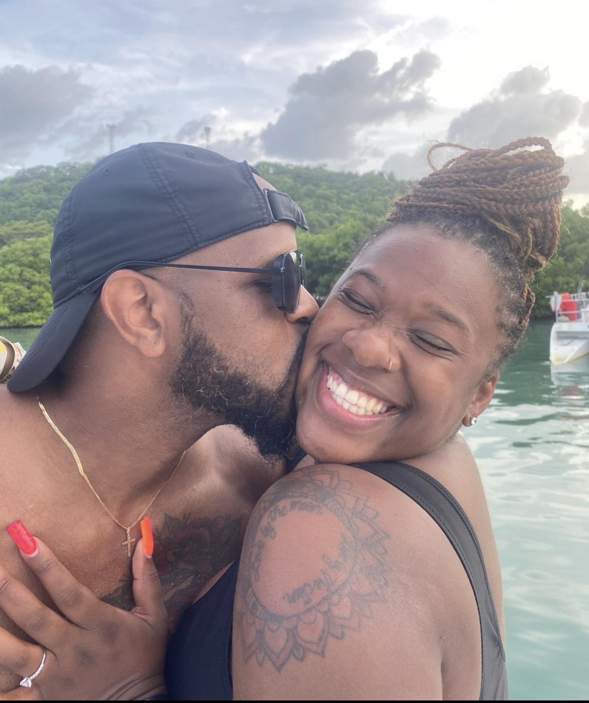 Kisses in Jamaica!