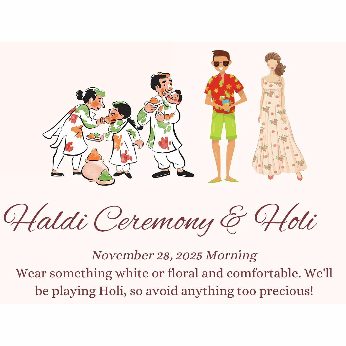 Haldi Ceremony Attire