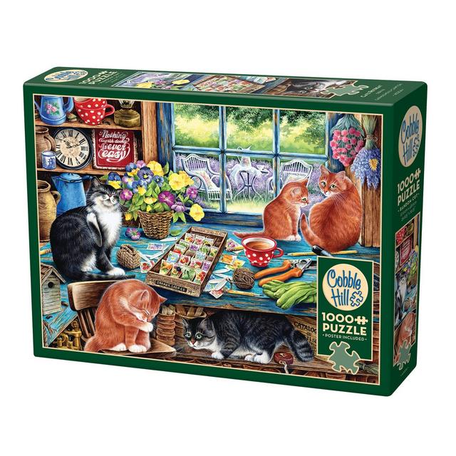 Cobble Hill: Cats Retreat 1000 Piece Puzzle