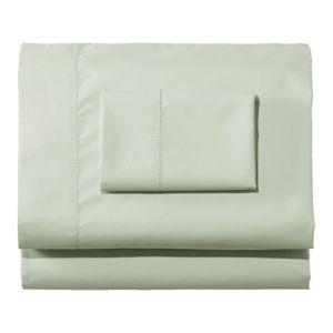 280-Thread-Count Pima Cotton Percale Sheet Set - Pastel Mint