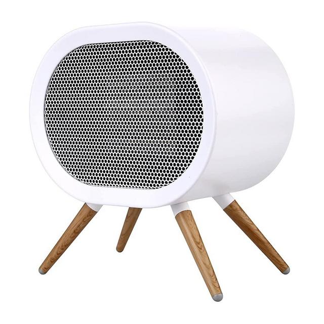 F.EASY.D Space Heater, 1000W Small Space Heaters for Indoor Use, PTC Fast Heating Ceramic Heater, Cute Portable Space Heater for Office, Home, Bedroom, Bathroom, Desk
