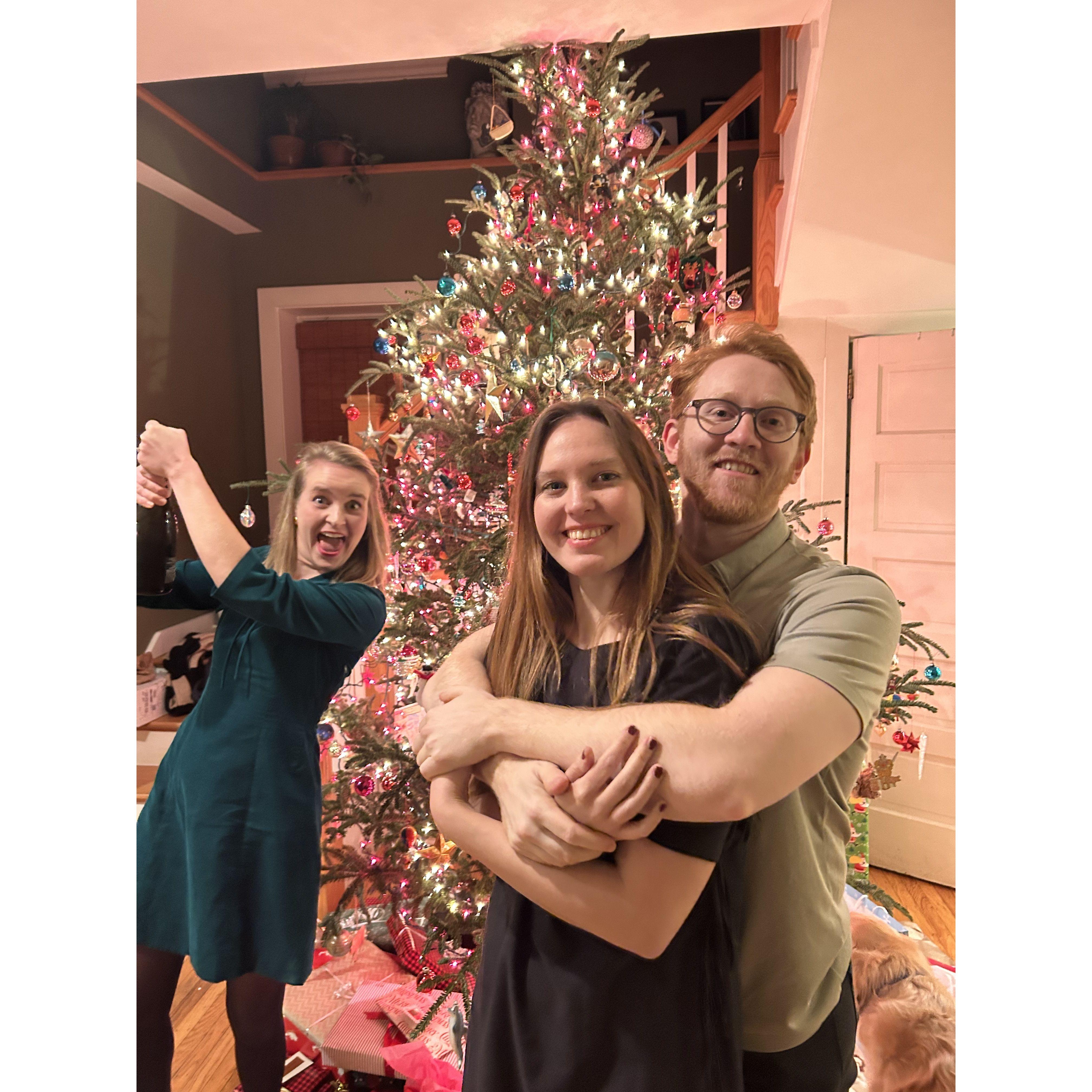 Christmas at the Harger's in Pittsburgh! (feat Anneke's sister Emma)
