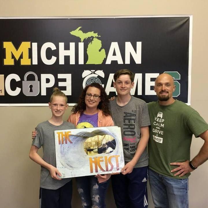 Family trip to Michigan Escape Games