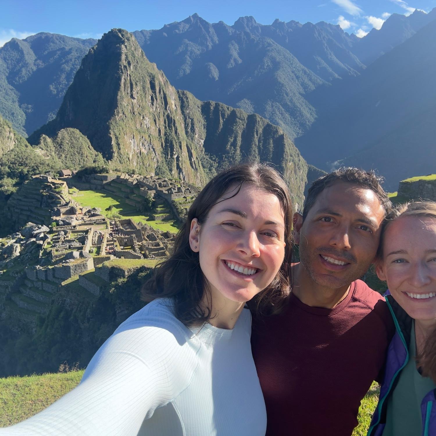 Ending the Inca Trail at Machu Picchu with Abs - Peru