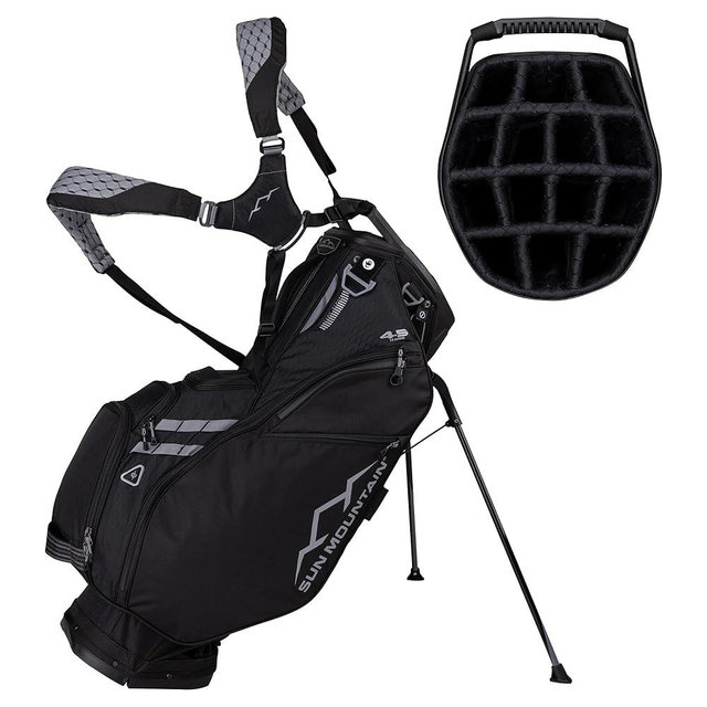 Sun Mountain 2025 4.5LS 14-Way VLO Bag - Prime Organization with Our 14 Way Golf Stand Bag - Lightweight Golf Club Bag with Full-Length Pockets and Adjustable Straps for Enhanced Carry
