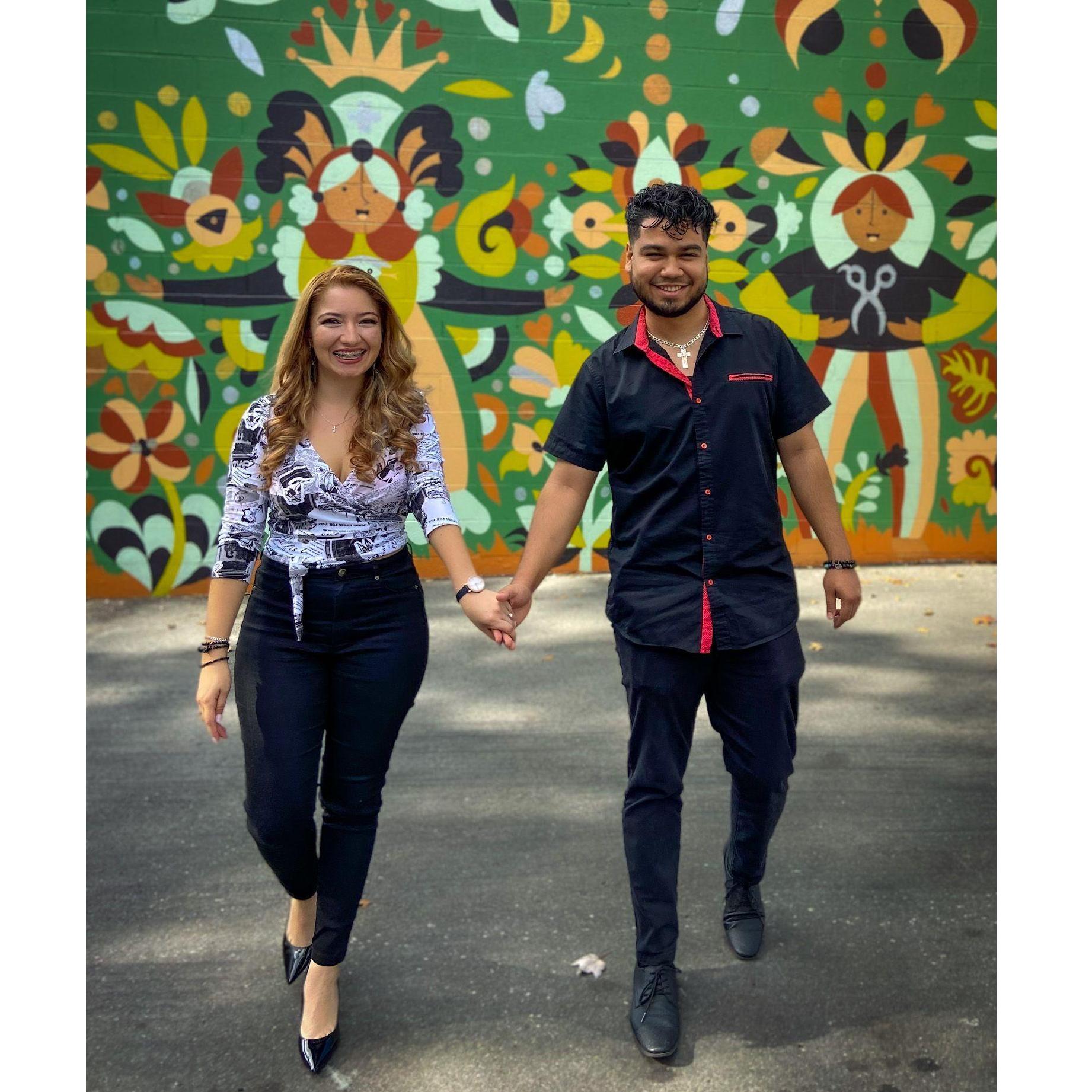 Unas cuantas fotos de nuestra sesión de compromiso