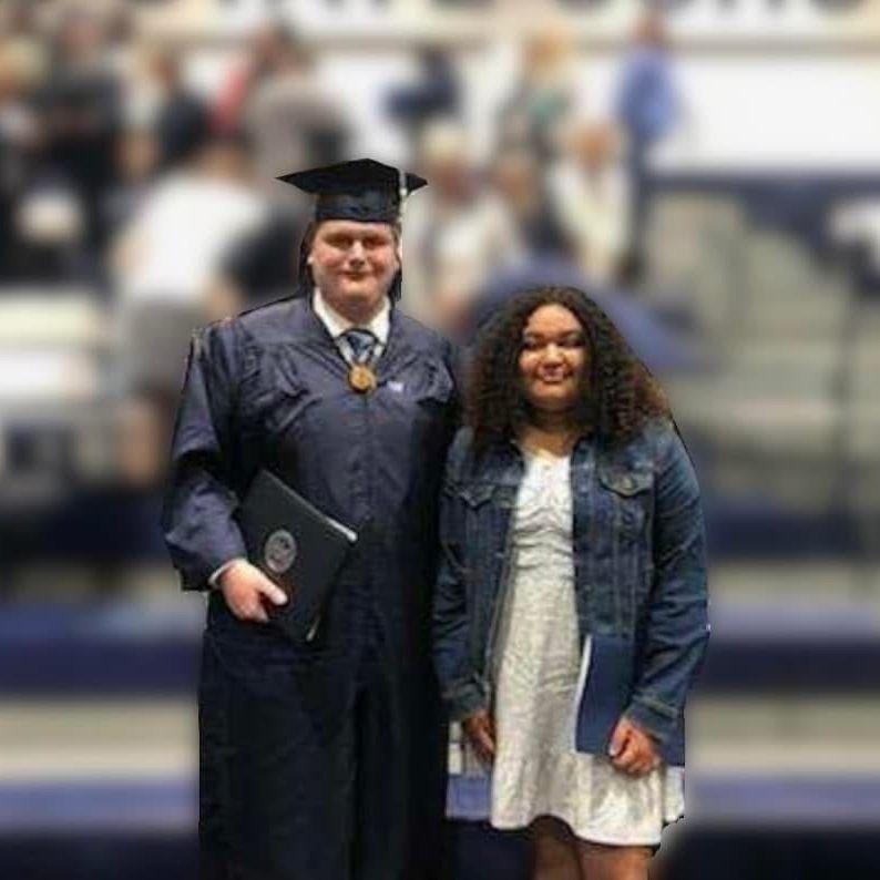 May 7th, 2022:
Our first photo of us which was at Adam's graduation