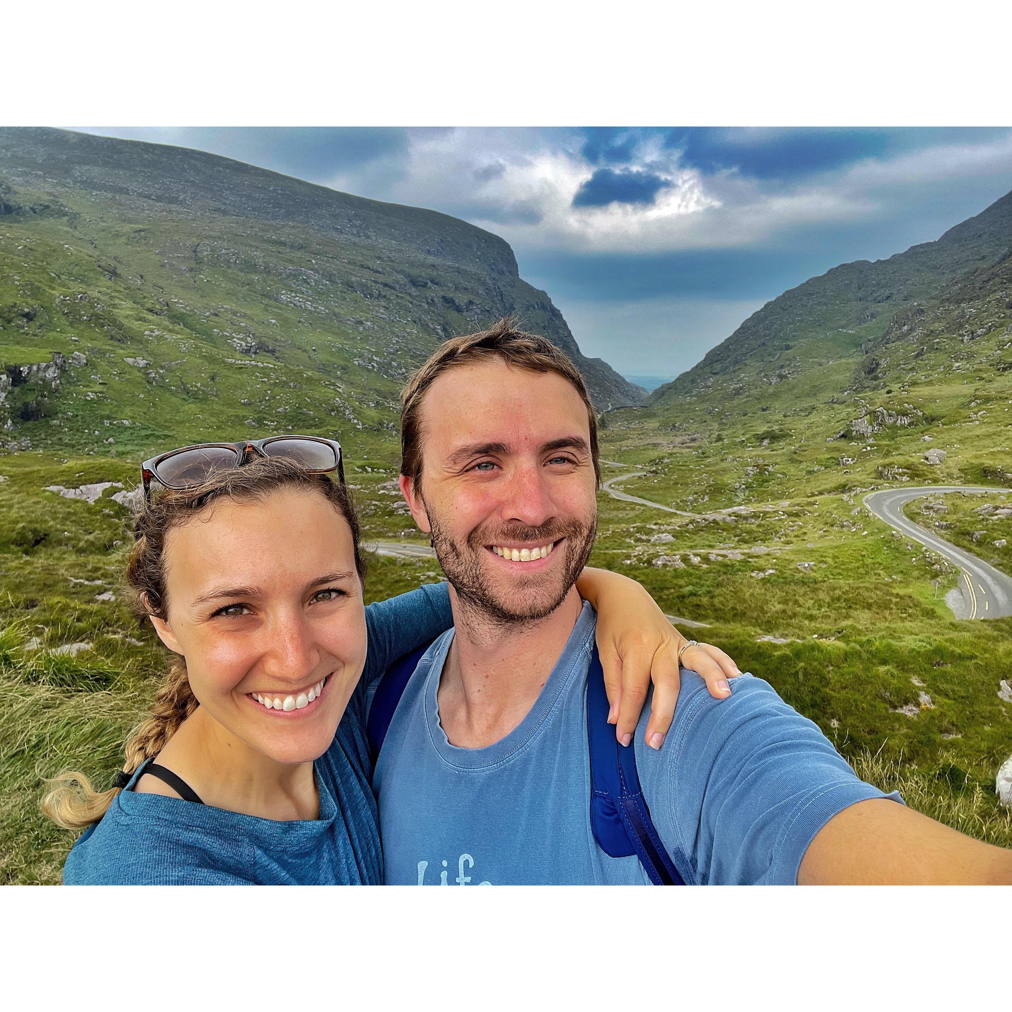 Hiking through the Gap of Dunloe