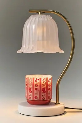 Light Fairy Glass Candle Warmer Lamp