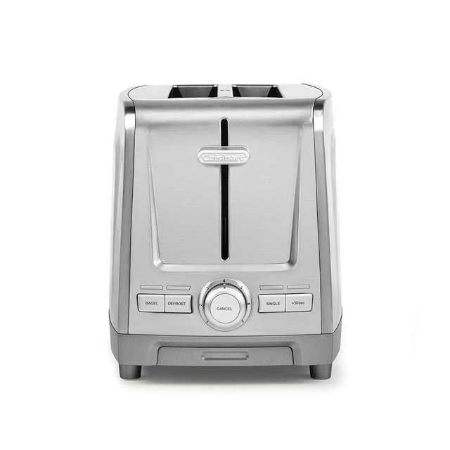 Cuisinart 2-Slice XL Slot Stainless Steel Toaster, Stainless Steel, CPT-1600