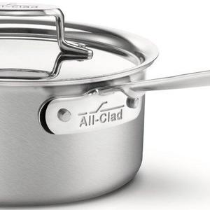 Calphalon 1932455 Classic Nonstick Sauce Pan with Cover, 3.5 quart, Grey