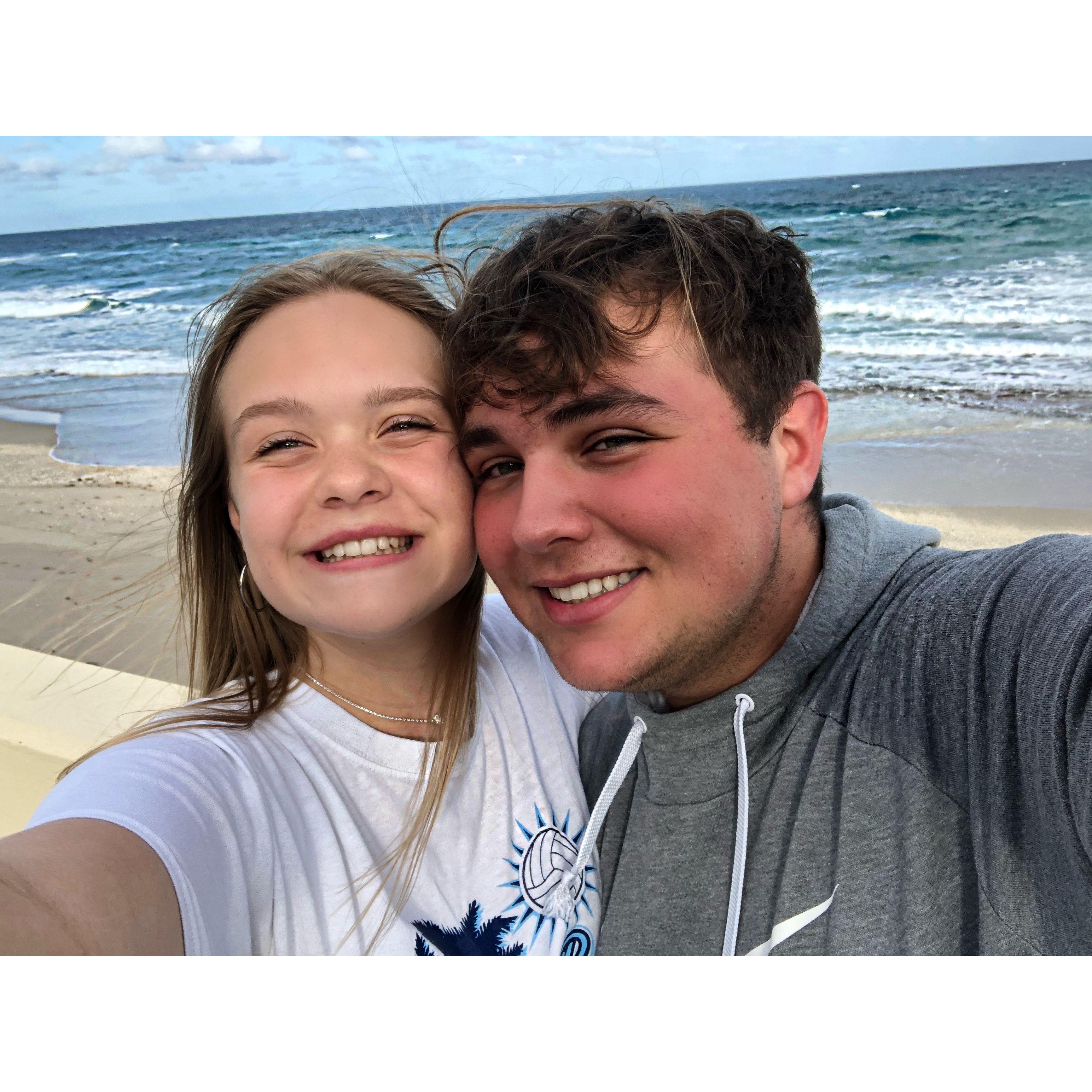Beach selfie!