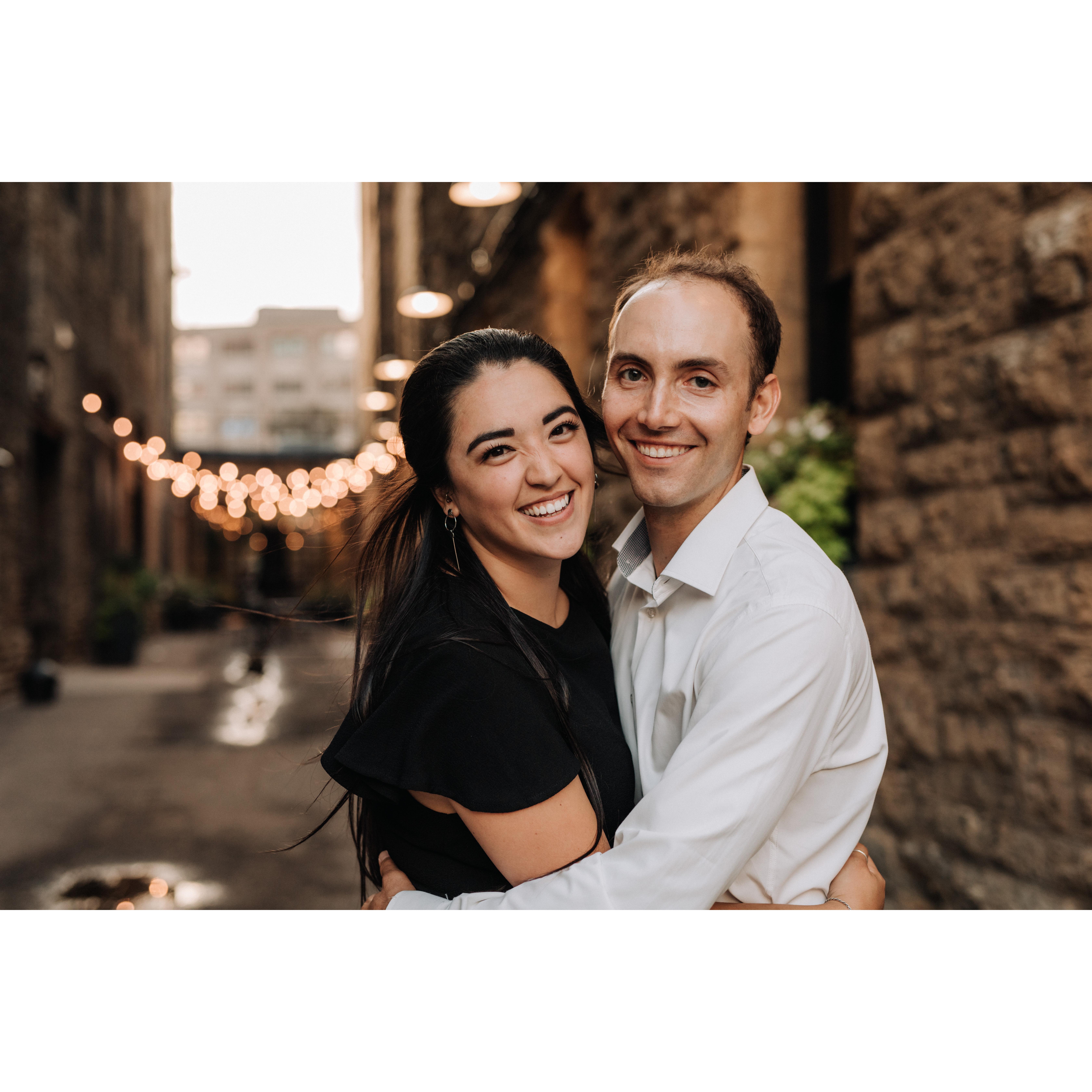 Engagement photos - Minneapolis North Loop (2020)