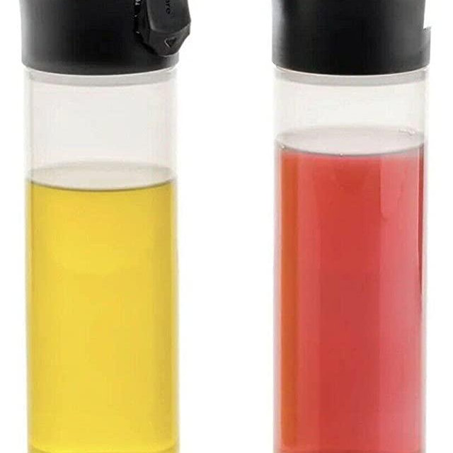 Tupperware Set of 2 Squeeze It Bottles 12 oz. Liquid & Airtight Condiment Dispensers