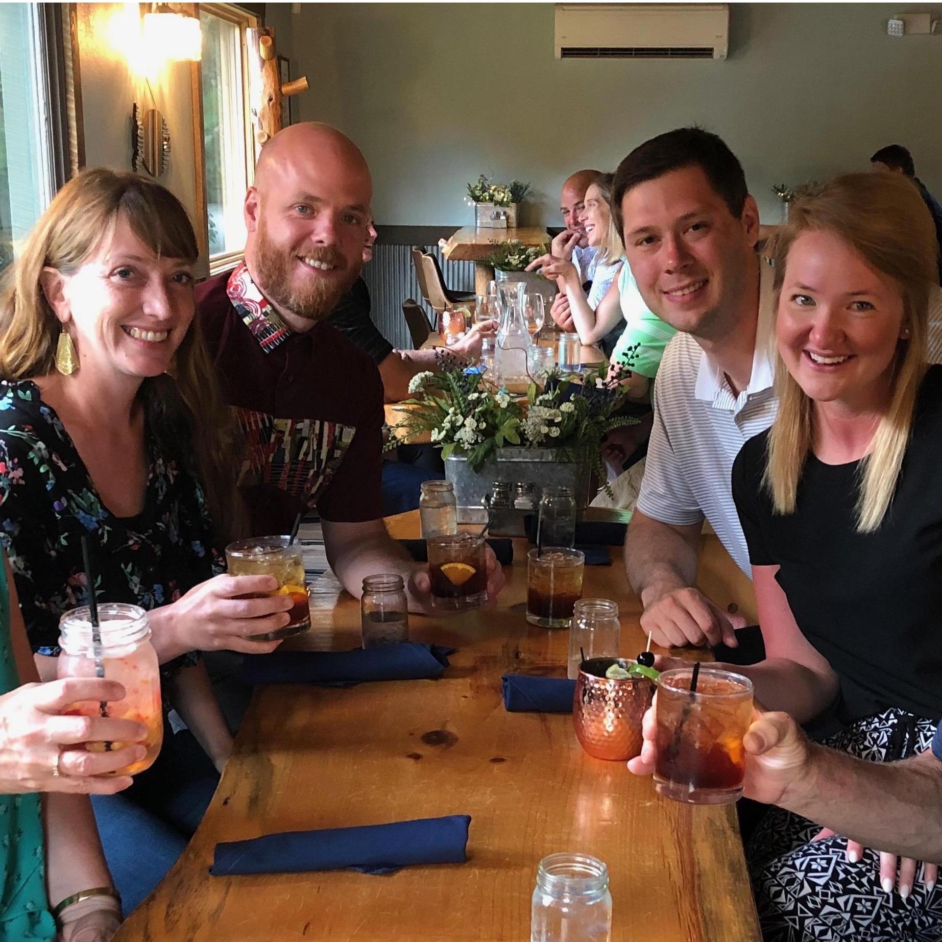 Celebrating the engagement of Leah & Scott.