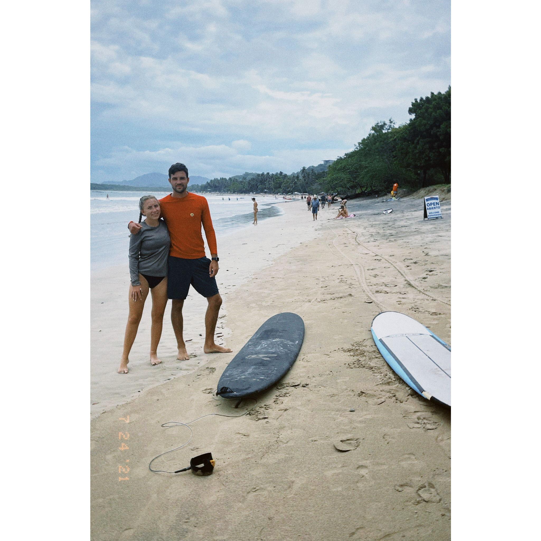 Surfing in Costa Rica!
