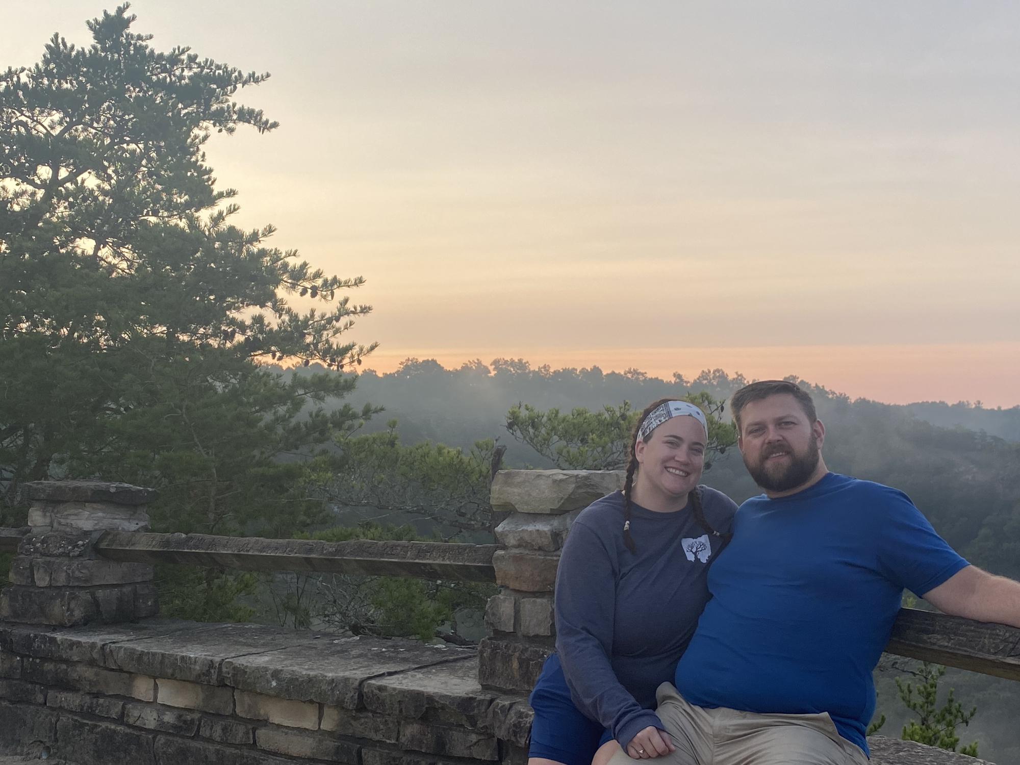 Red River Gorge - Our first trip together.