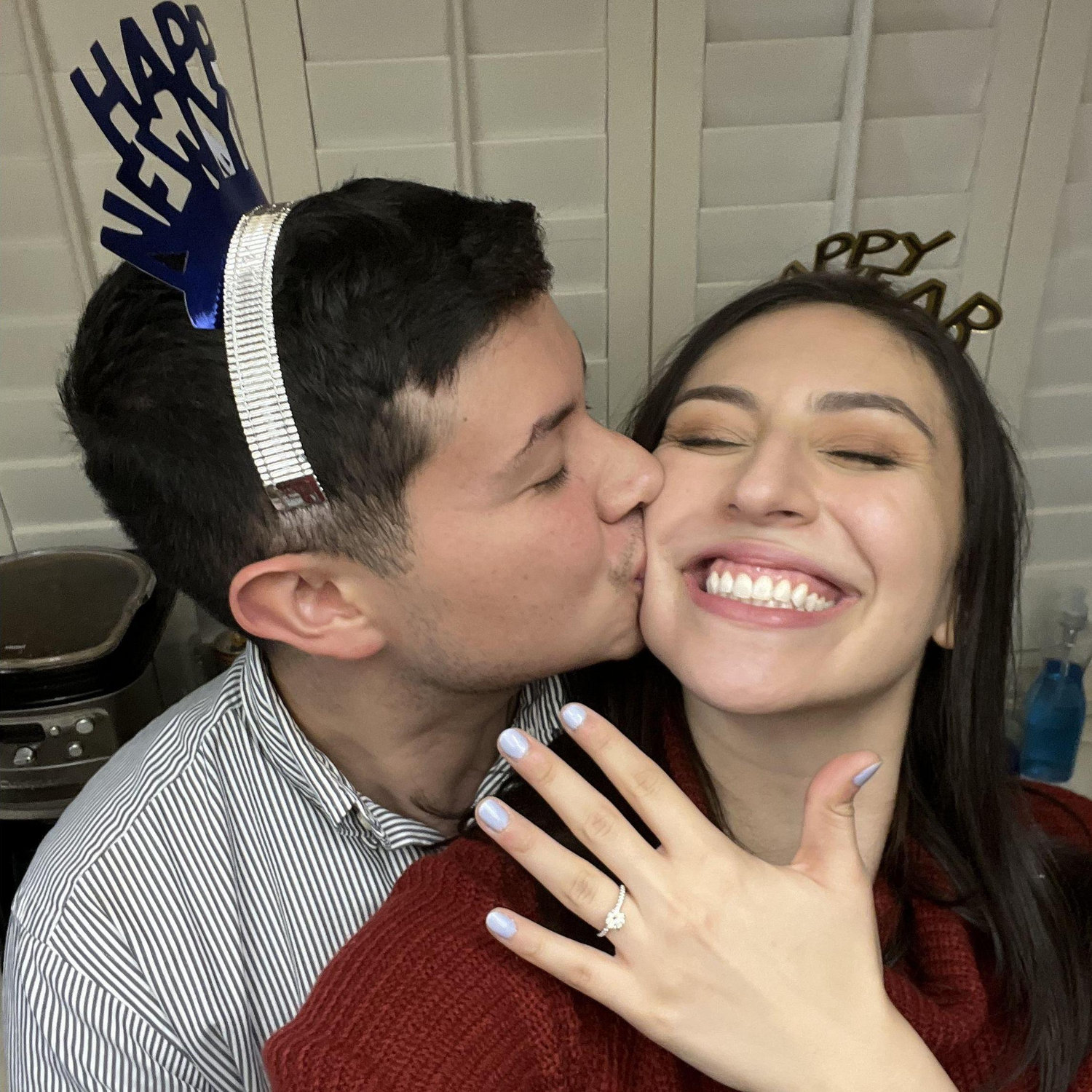 The night we got engaged!