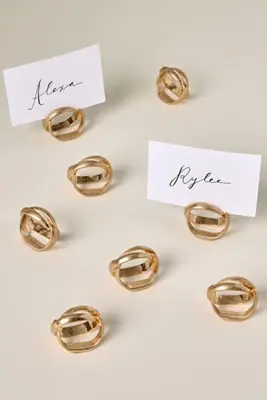 Joanna Buchanan Knot Placecard Holders, Set of 8