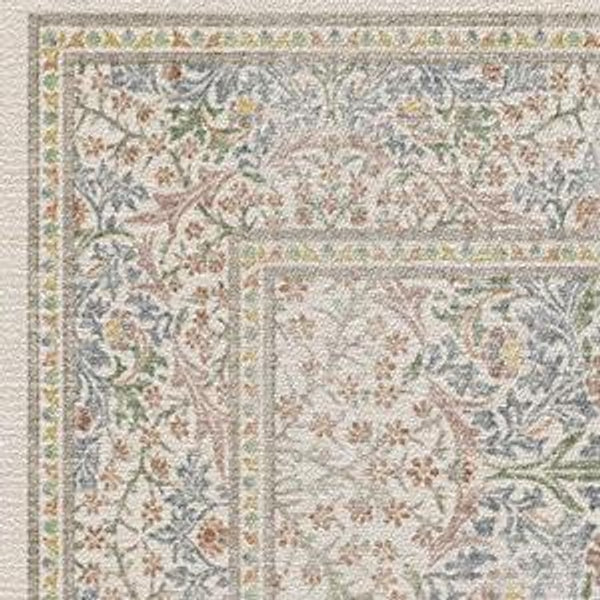 Morris & Co. Blackthorn Ivory Tufted Rug | Ruggable