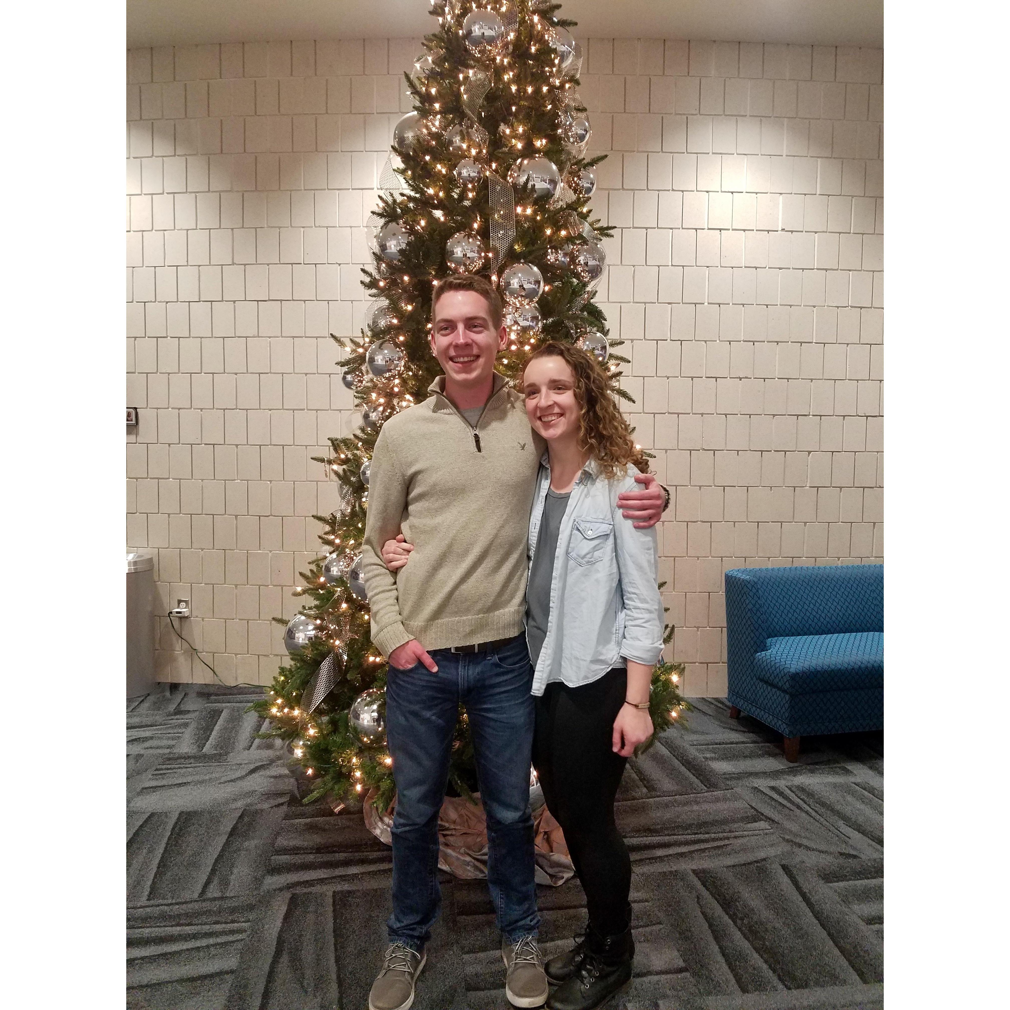 Visiting around the holidays always made it harder to leave.