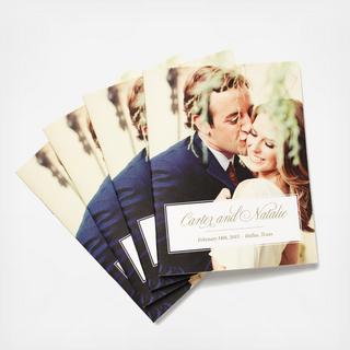Wedding Guest Introduction Booklet