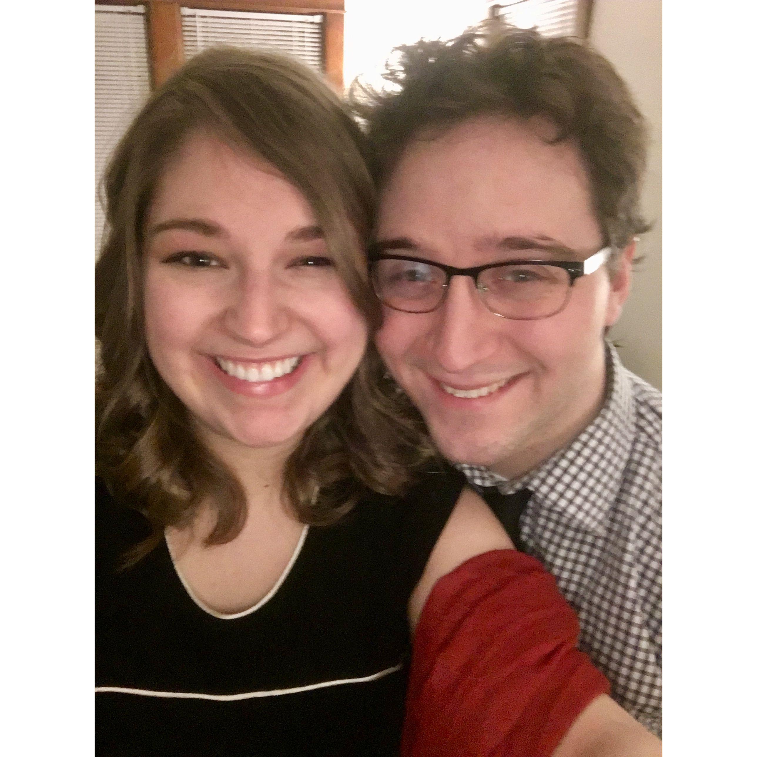 2 month anniversary of dating selfie!