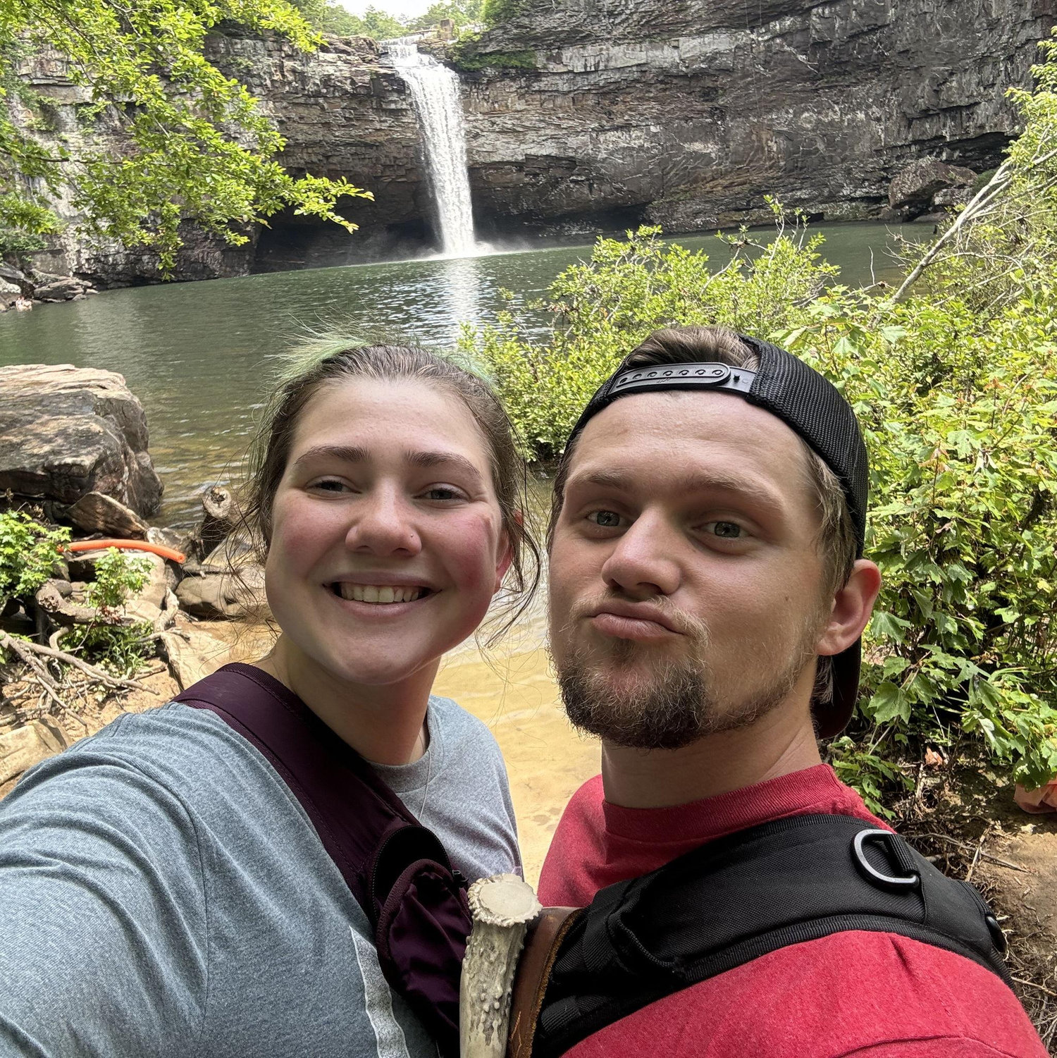 Our favorite date is to go on adventures and hike unique trails!
