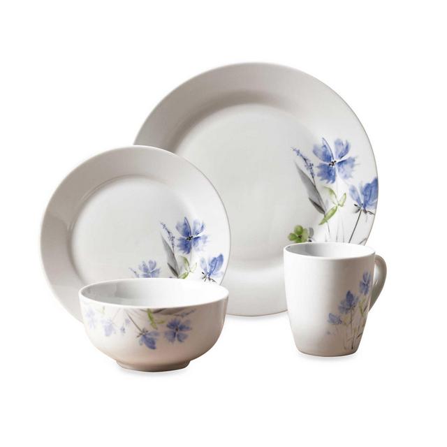 Tabletops Unlimited® Wildflower Round Porcelain 16-Piece Set