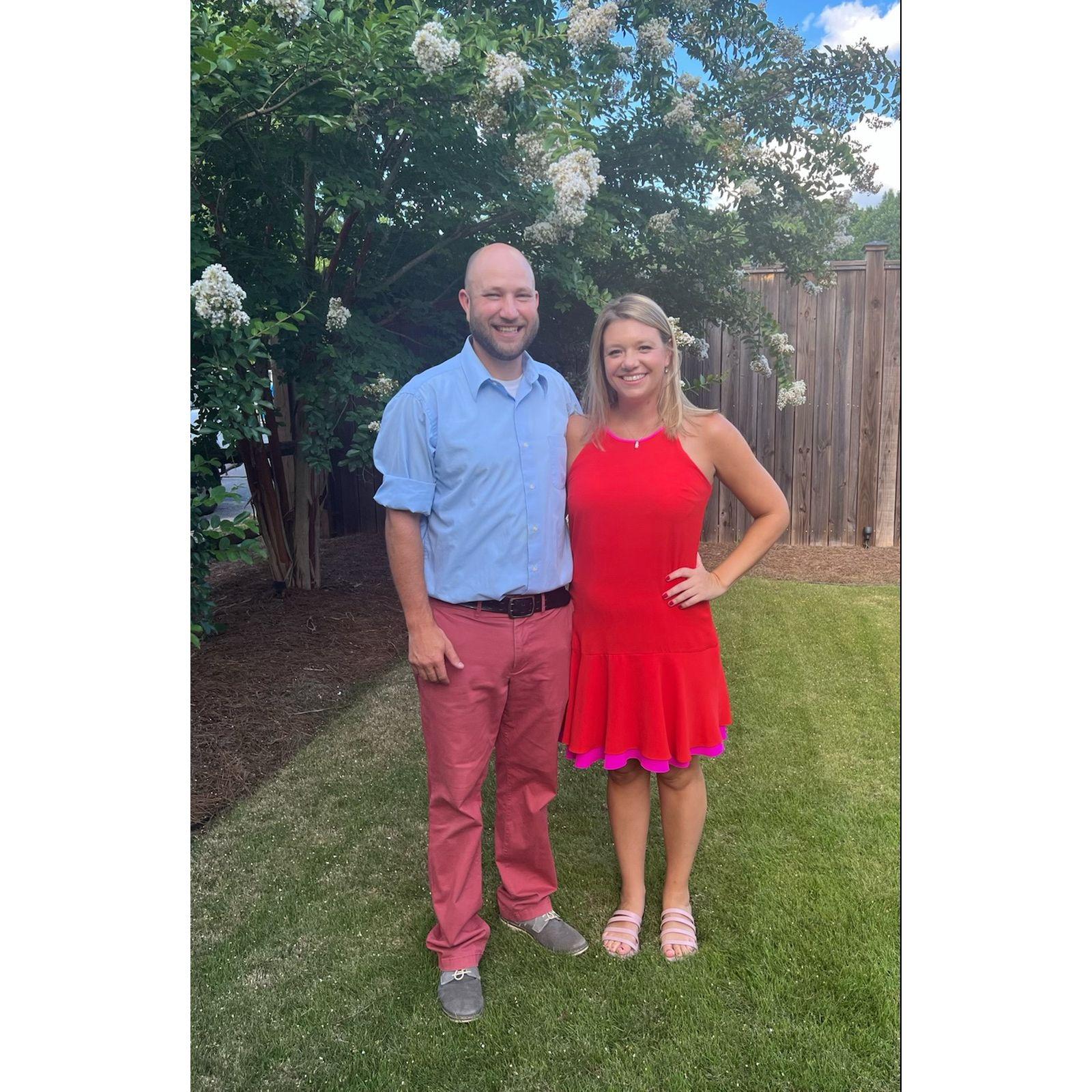 At Allen's parents 50th Wedding Anniversary party