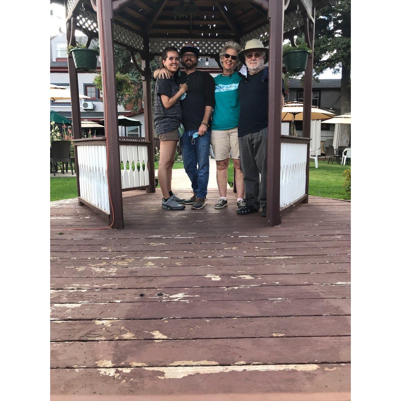 Tisha's first time meeting Chris's parents in Cloudcroft! Fun times!