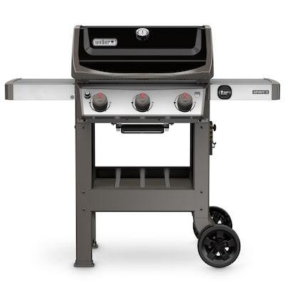 Weber  Spirit II E-310 Black 3-Burner Liquid Propane Gas Grill