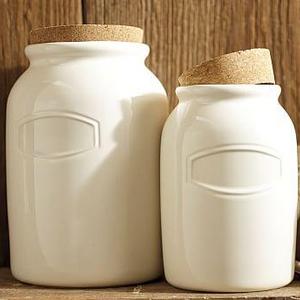 Rhodes Ceramic Canister, Large