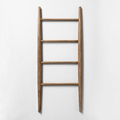 42" x 18" Decorative Wood Ladder Brown - Threshold™